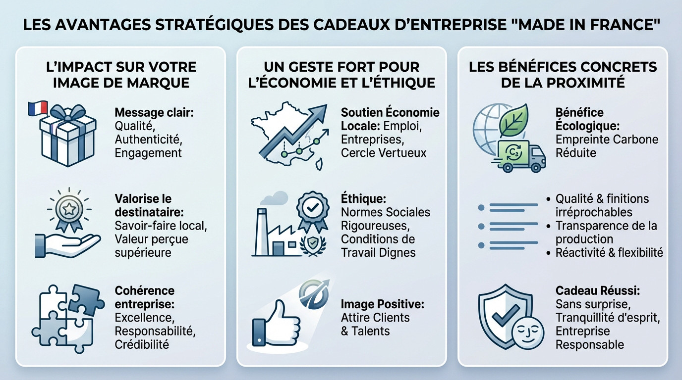 Sélection de cadeaux d'entreprise originaux made in France et écoresponsables