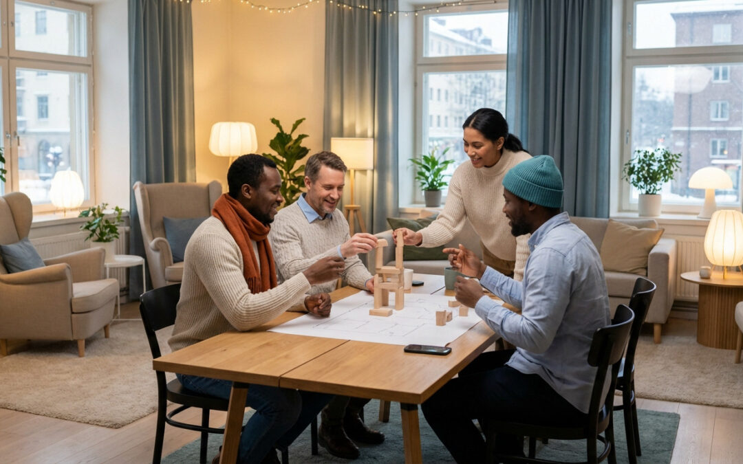 Top 10 des activités team building intérieur pour petit groupe en hiver